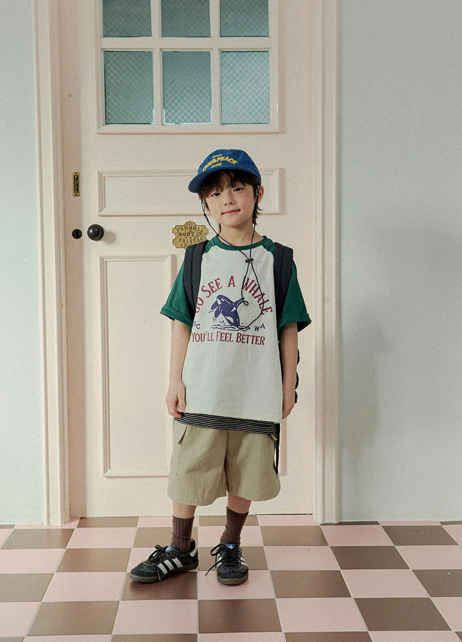 🇰🇷 Whitesketchbook | 側口袋五分工作褲 3色