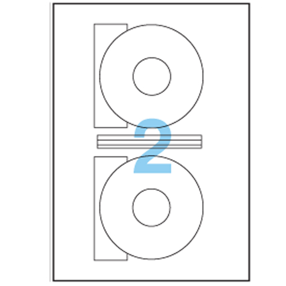 A7660 : ANEOS A4 FSC Multipurpose Label CD-ROM ø114.5 mm