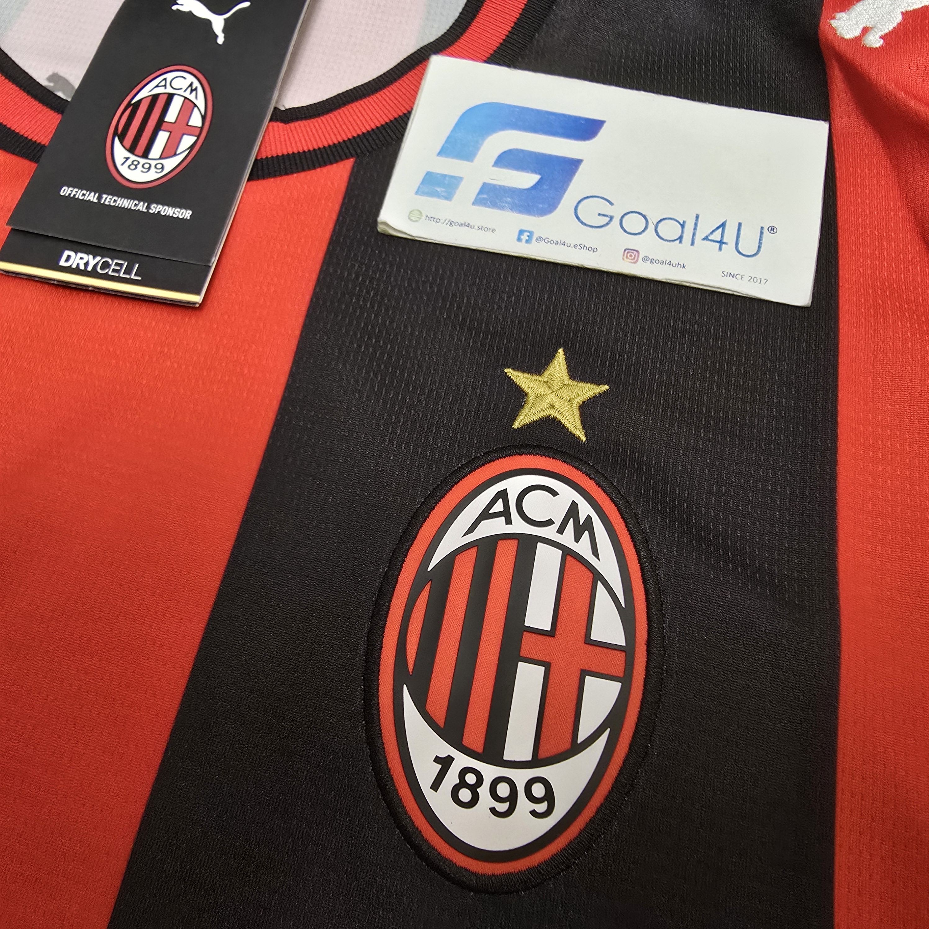 🔴紅黑條紋美學 Puma AC Milan AC米蘭 2026-27 主場球迷版球衣 (可加印字章) 784121