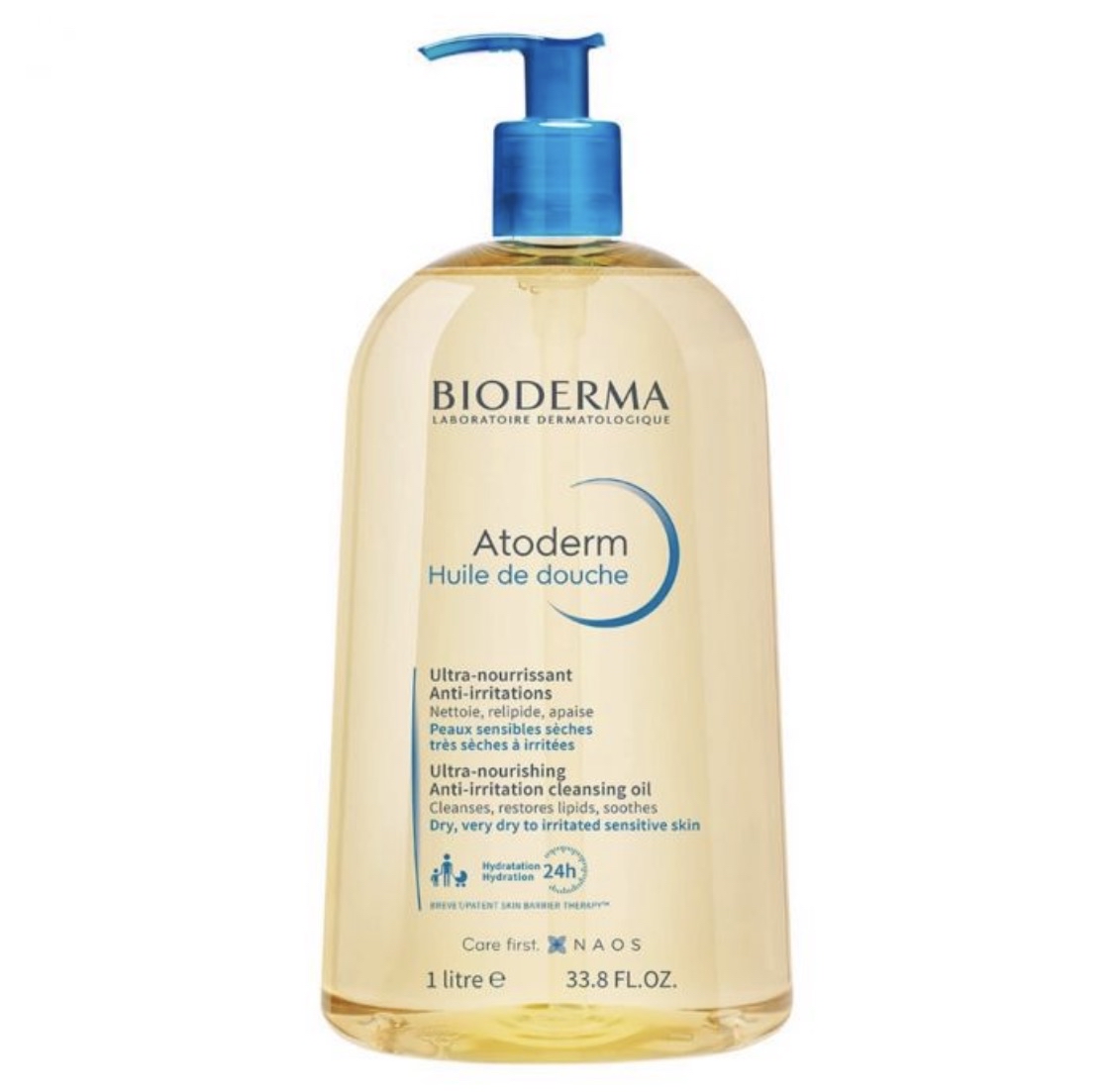 法國Bioderma深層滋養沐浴油1000ml