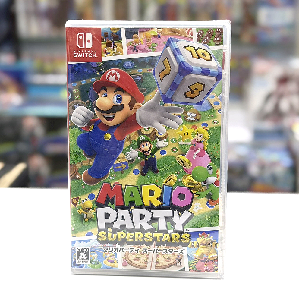 (日版) Nintendo Switch 瑪利歐派對 超級巨星 マリオパーティ スーパースターズ NS Mario Party Superstars (中英日文字幕)
