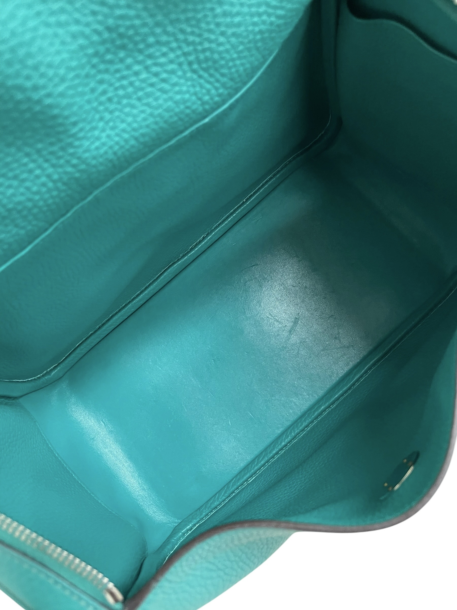 Pre-owned Hermes Lindy 30/ Stamp X / Color : 7F/ Product Code: 062606