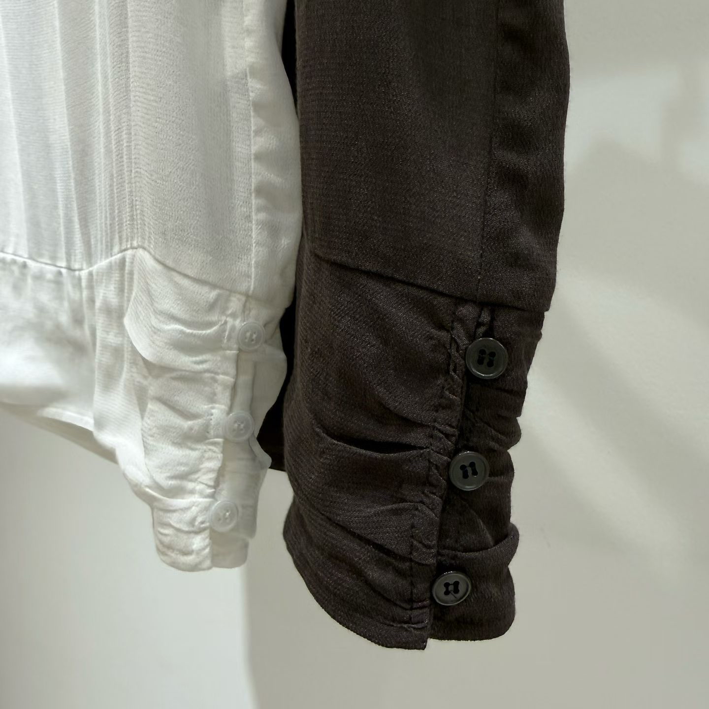 Brown soft vest