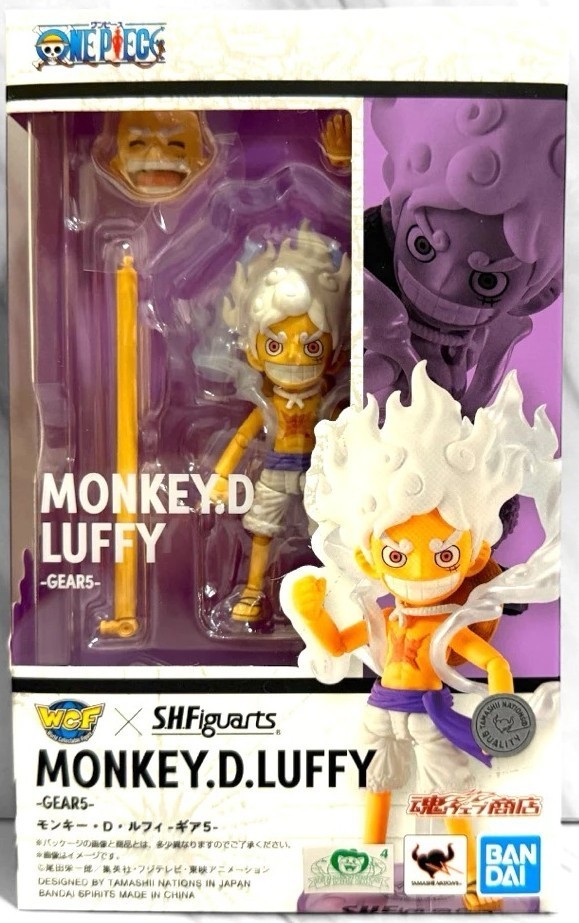 BANDAI S.H.FIGUARTS ONE PIECE WCF X S.H.FIGUARTS MONKEY. D. LUFFY -GEAR 5-