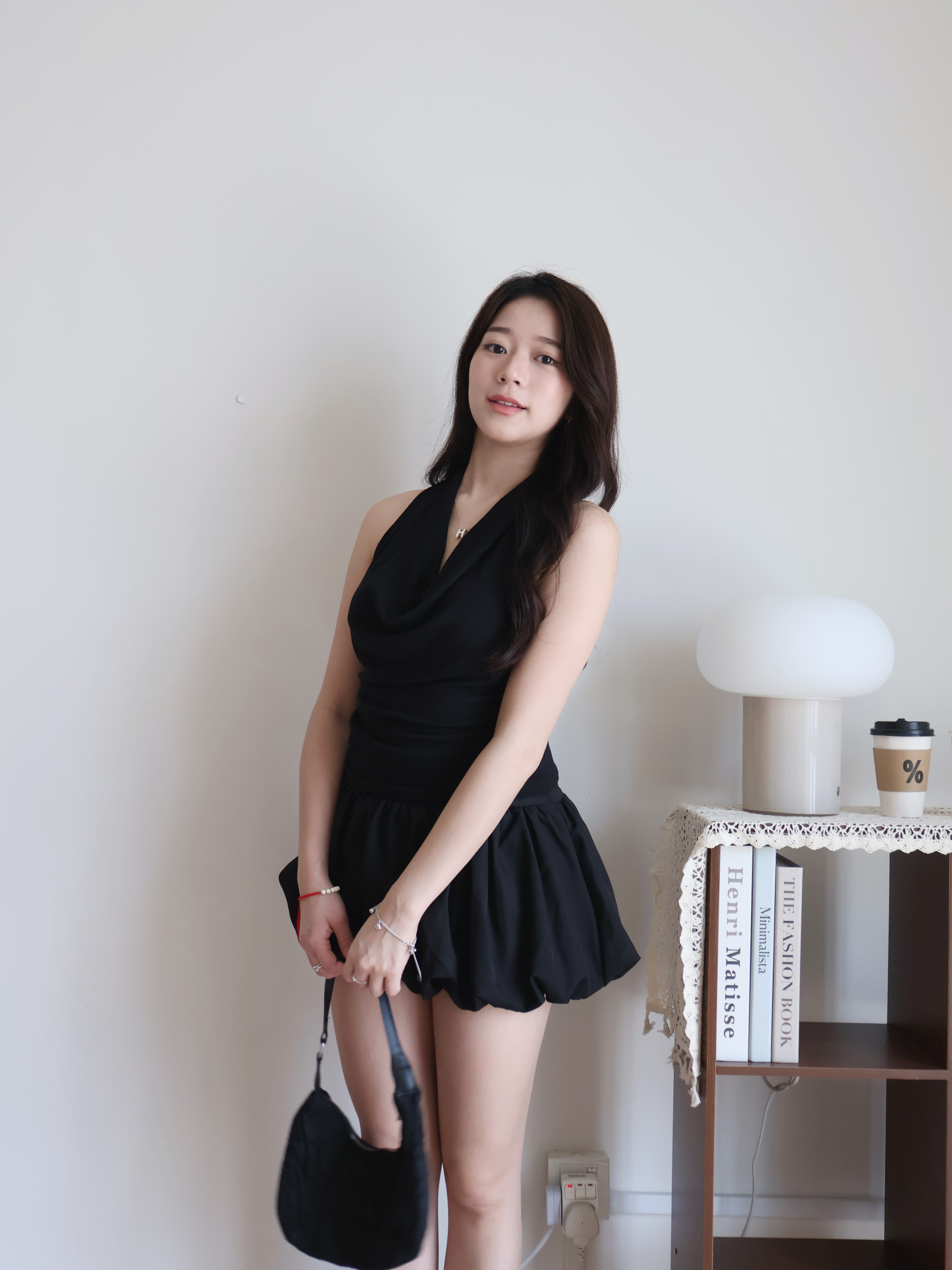 Millie Halter Top | Black