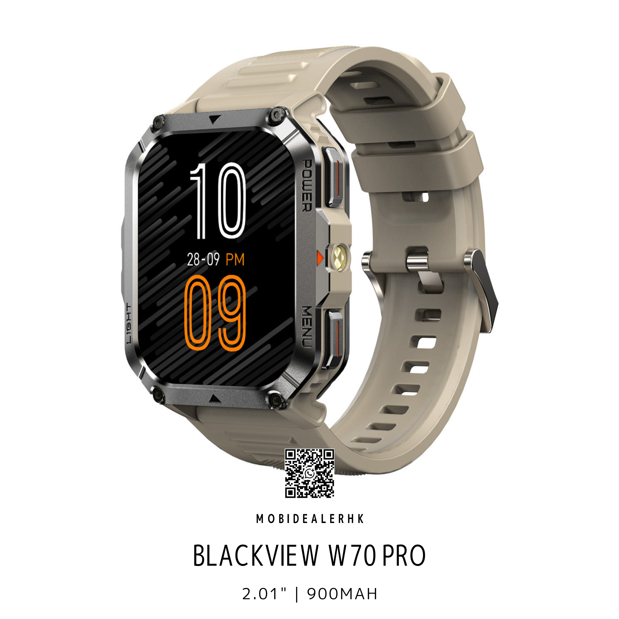 Blackview W70 Pro 三防智能手錶 | Blackview W70 Pro Rugged Smartwatch 