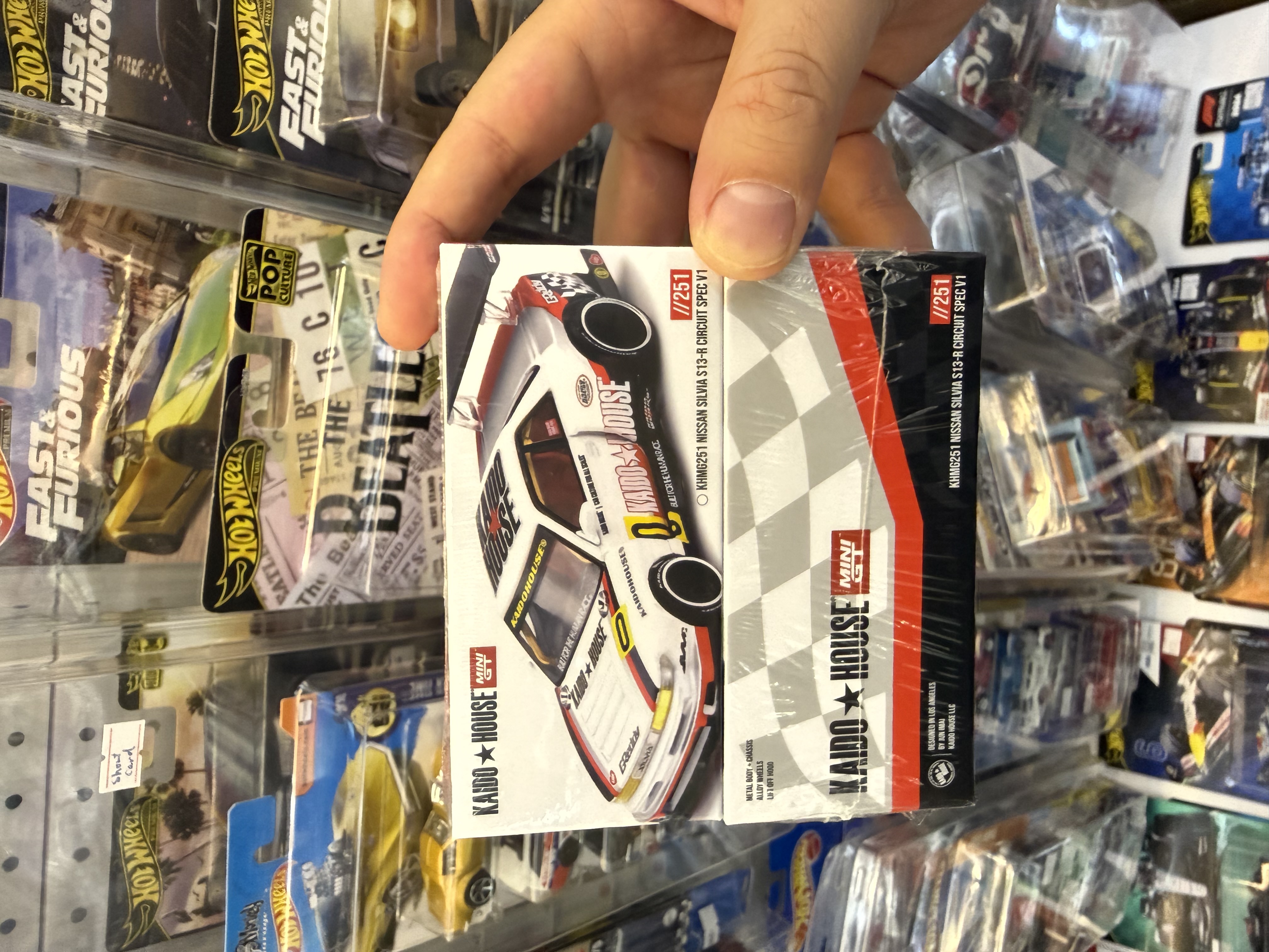 KAIDO HOUSE x MINI GT 251 NISSAN SILVIA S13-R CIRCUIT SPEC V1 MINIGT