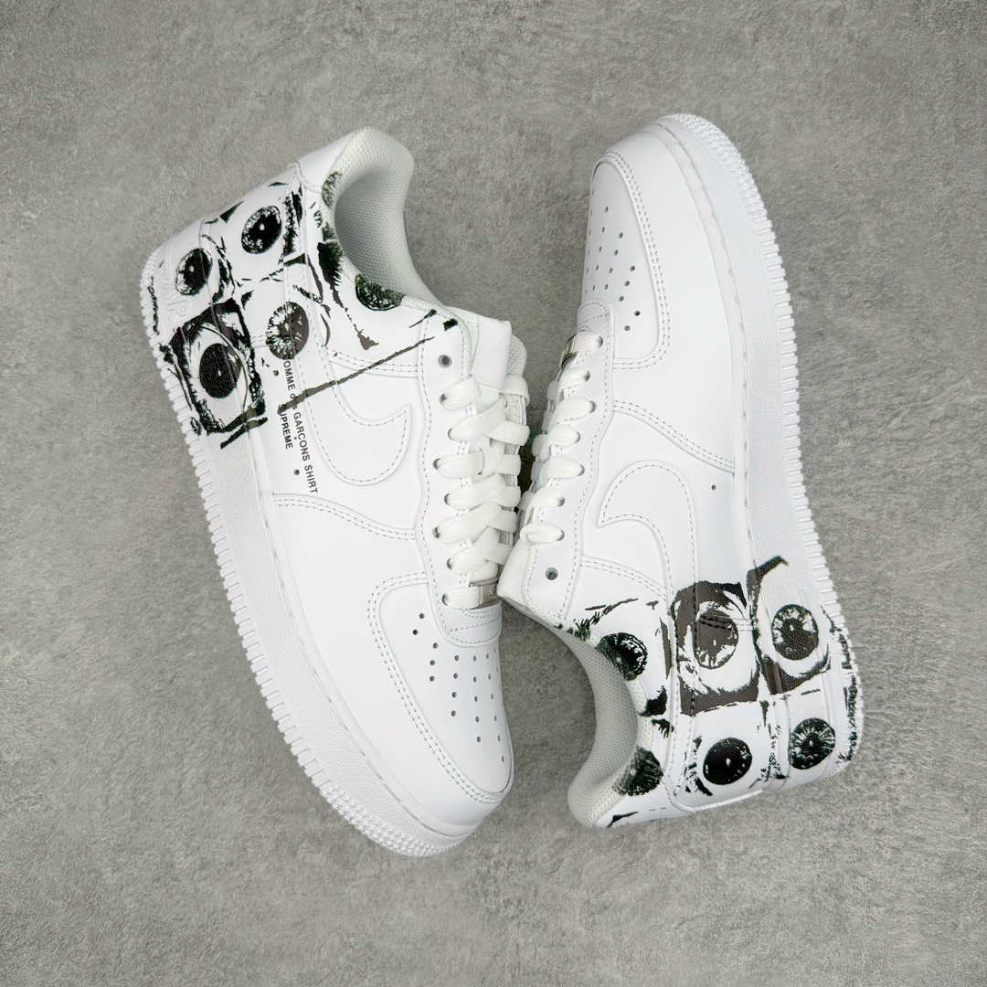 Supreme x Comme des Garçons SHIRT x Nike Air Force 1 Low 923044-100