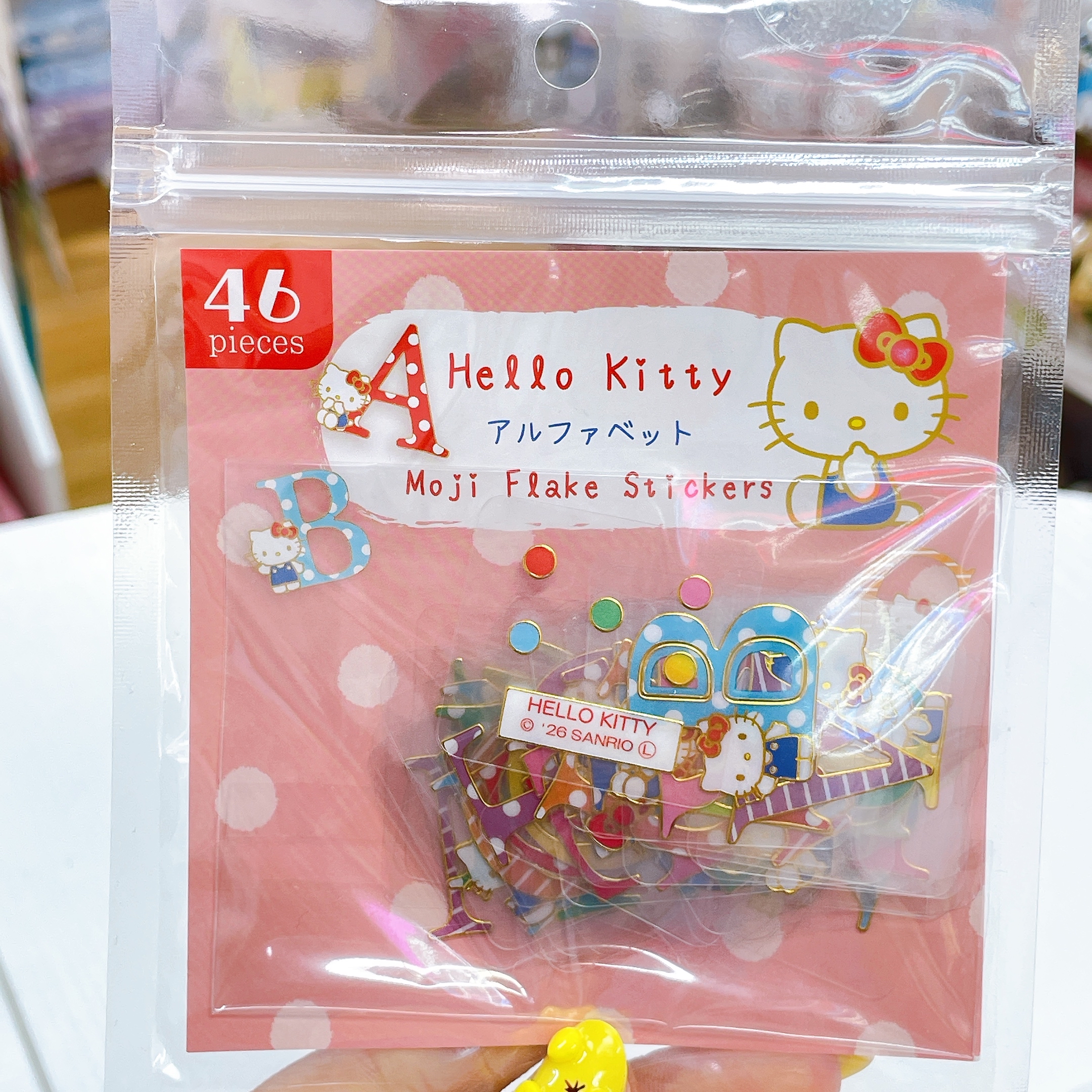 日本直送Sanrio 字母 貼紙