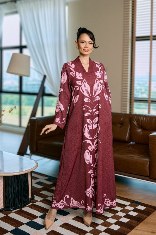 EGYPTIAN - RENDA in Maroon Pink