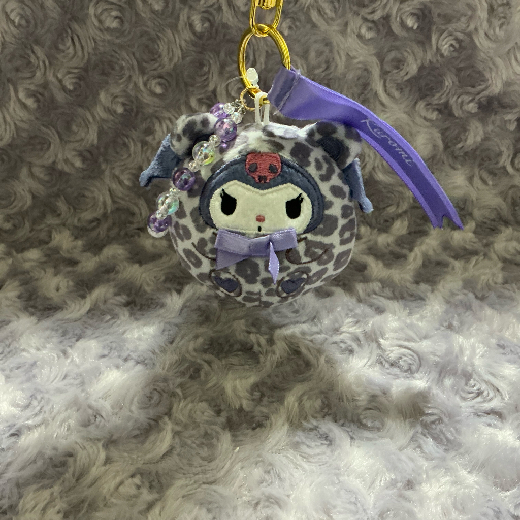 「現貨」Sanrio豹紋不倒翁公仔匙扣