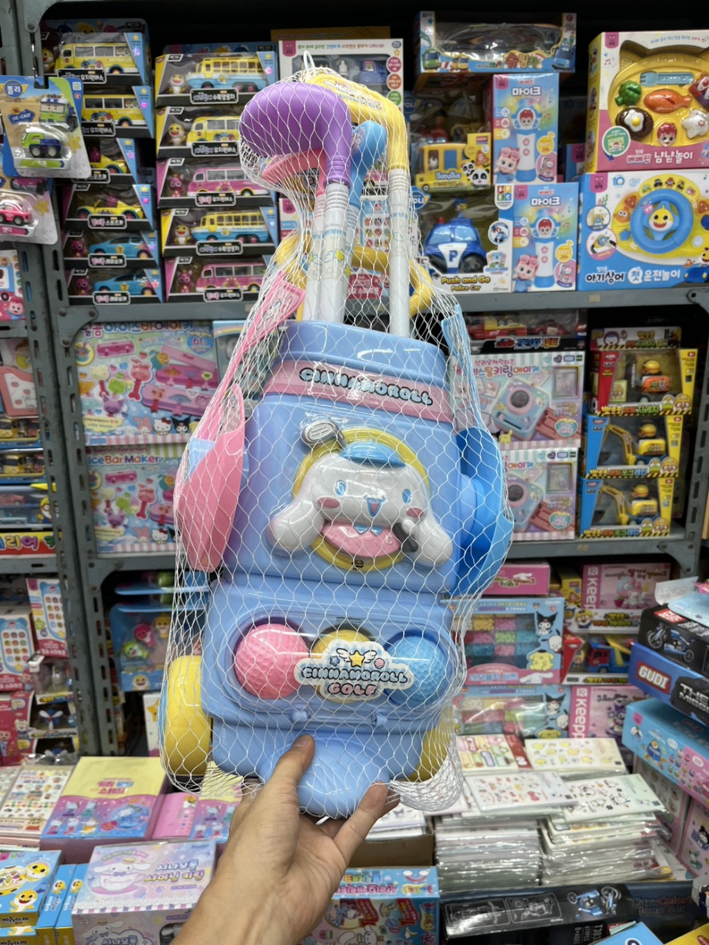 【預訂】韓國直送 Sanrio Cinnamoroll 高爾夫球玩具套裝