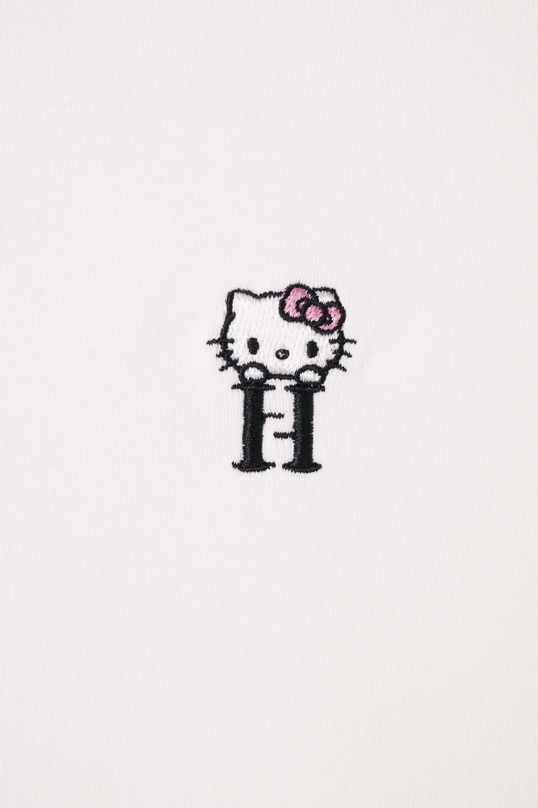 🎀【預訂】Her lip to × Kitty Embroidered Tee W