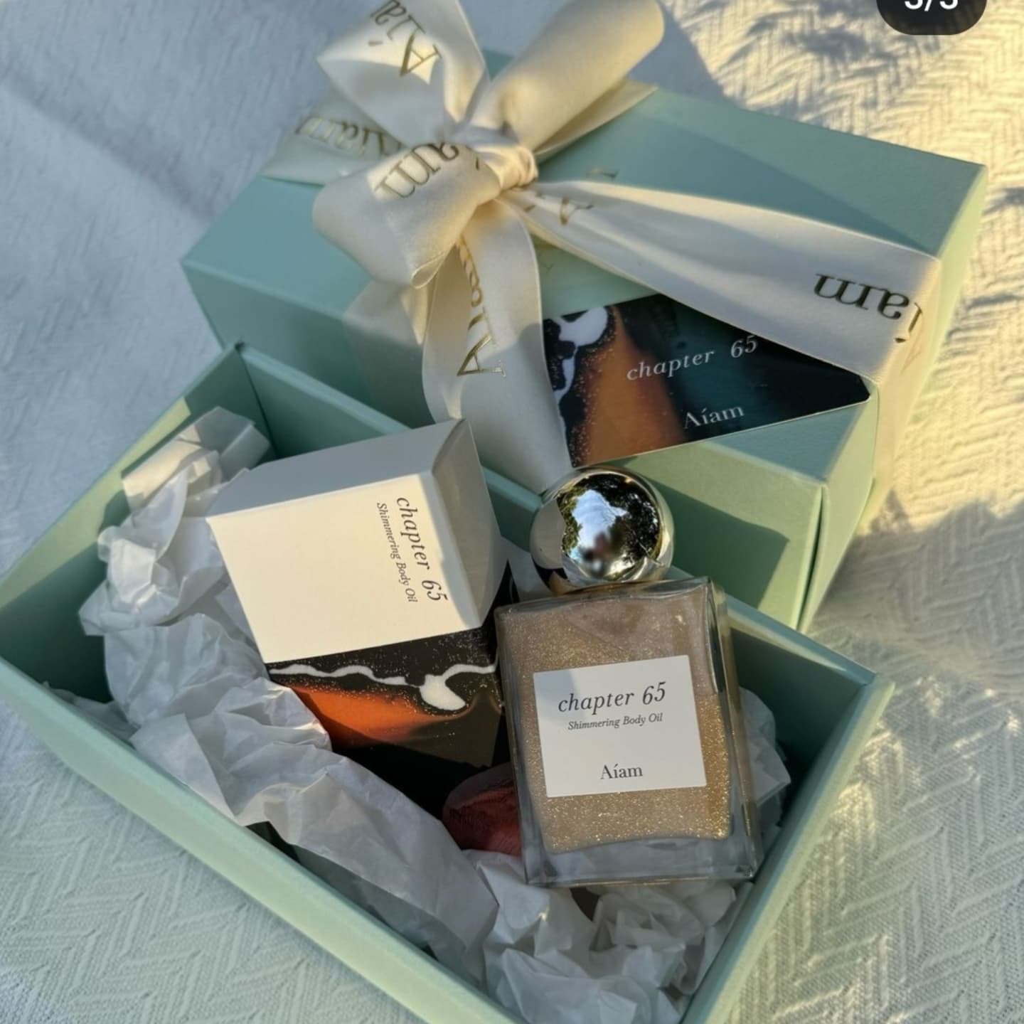 【✨️日本🇯🇵 Aíam Chapter 65 Shimmering Body Oil 閃亮潤膚油✨️】 50ml 