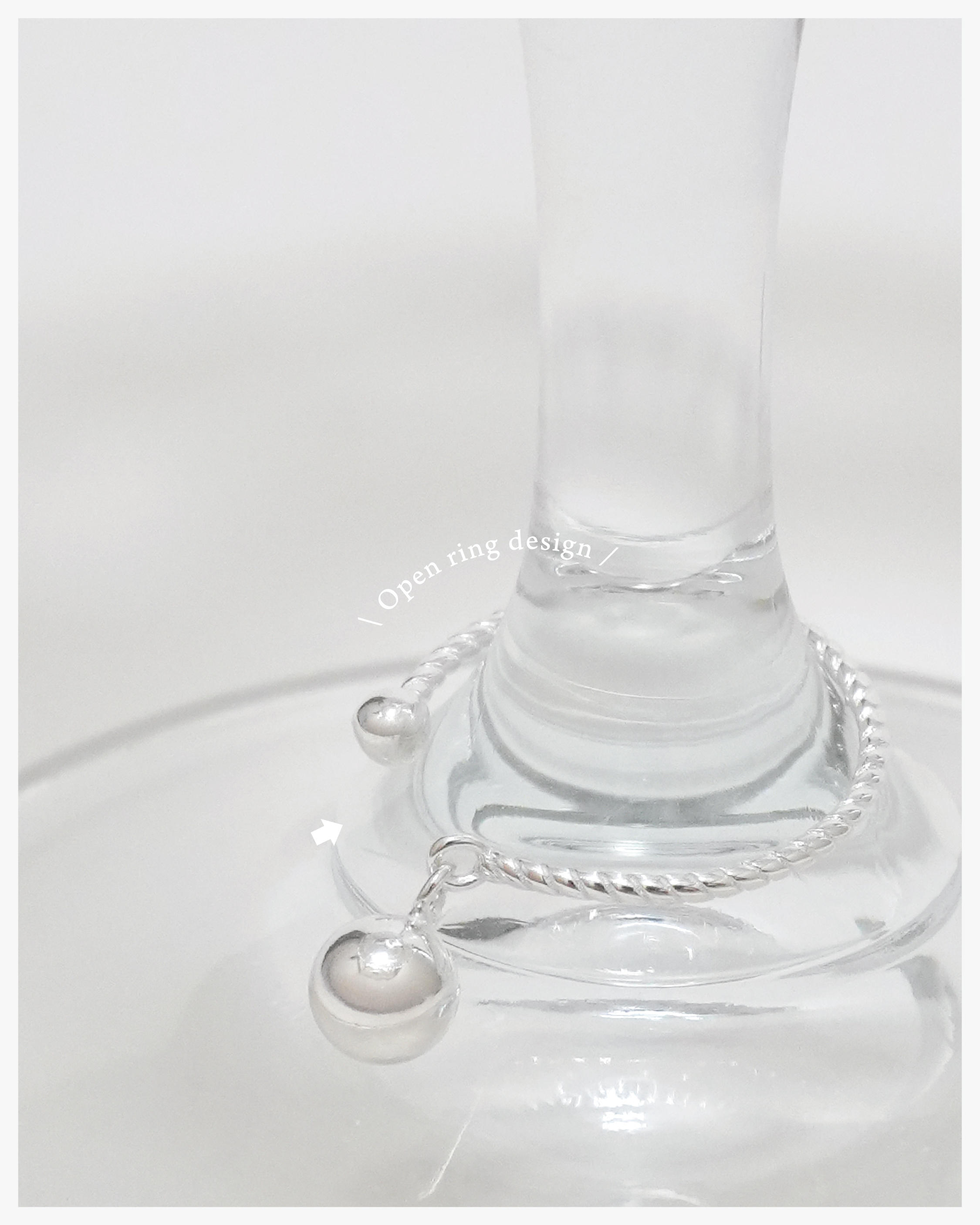 Soft Landing Dangle Ring