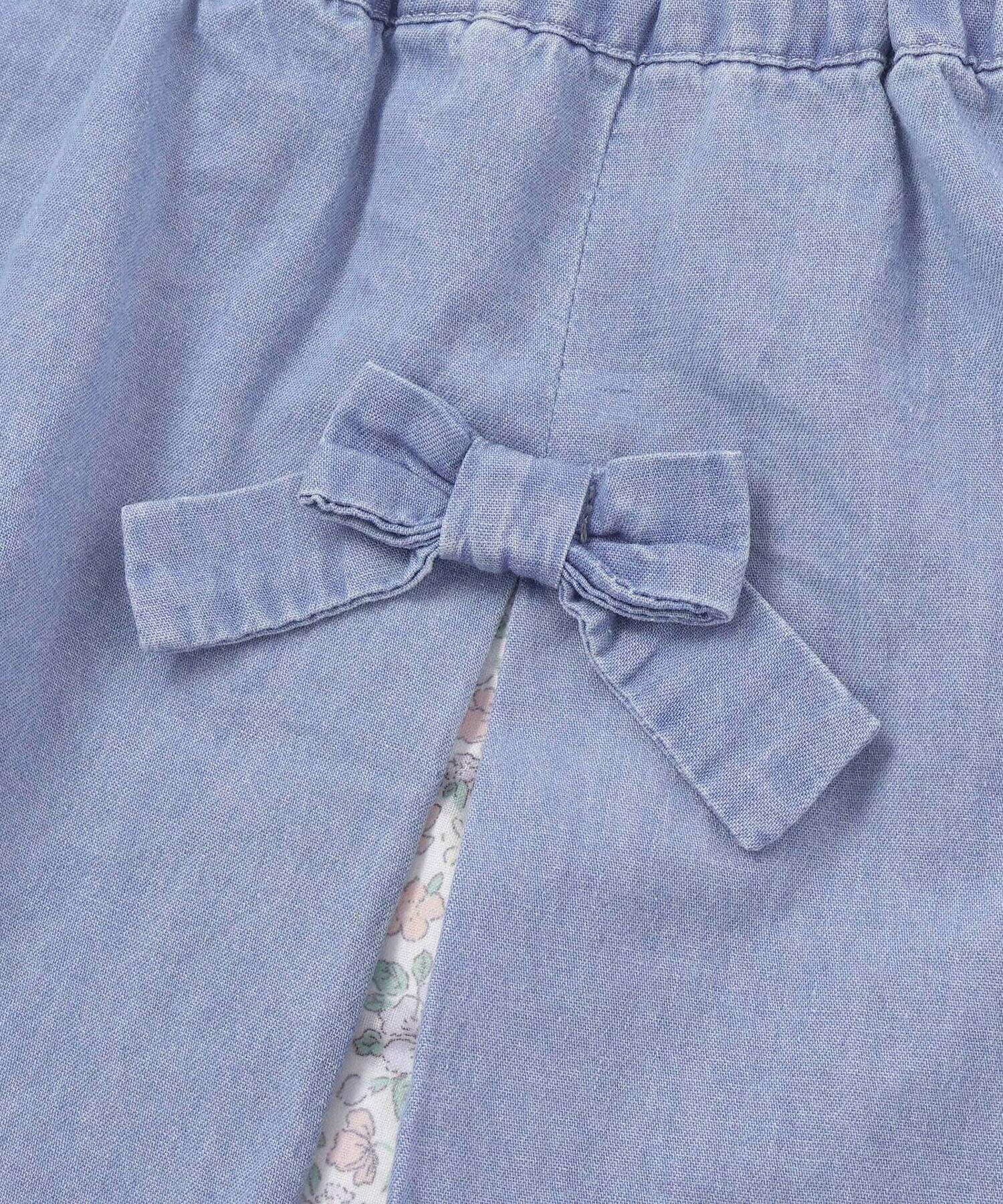 🆕【⭐訂購⭐】🌀 🇯🇵 日本直送 緞帶 碎花褶襉裙褲［2款選］🌀[ELDA-0150][260516]