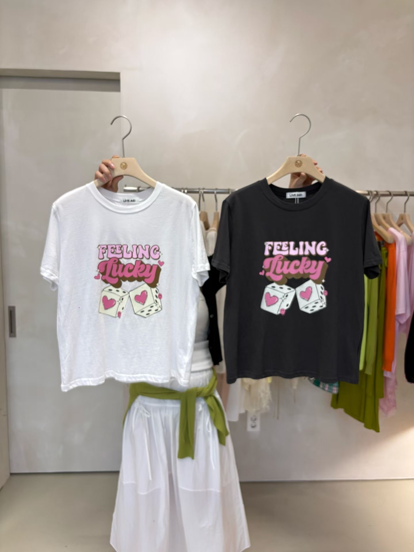 靚料薄Print Tee