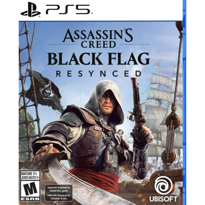 (🔥NEW RELEASE🔥) Assassin Creed Black Flag Resynced (PS5) Digital Download