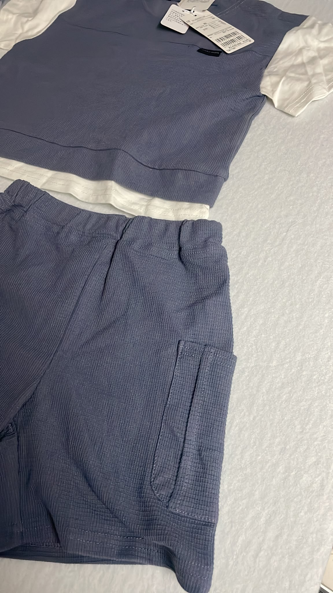 假兩件petit main 套裝90碼（清貨不設儲貨-box M1)