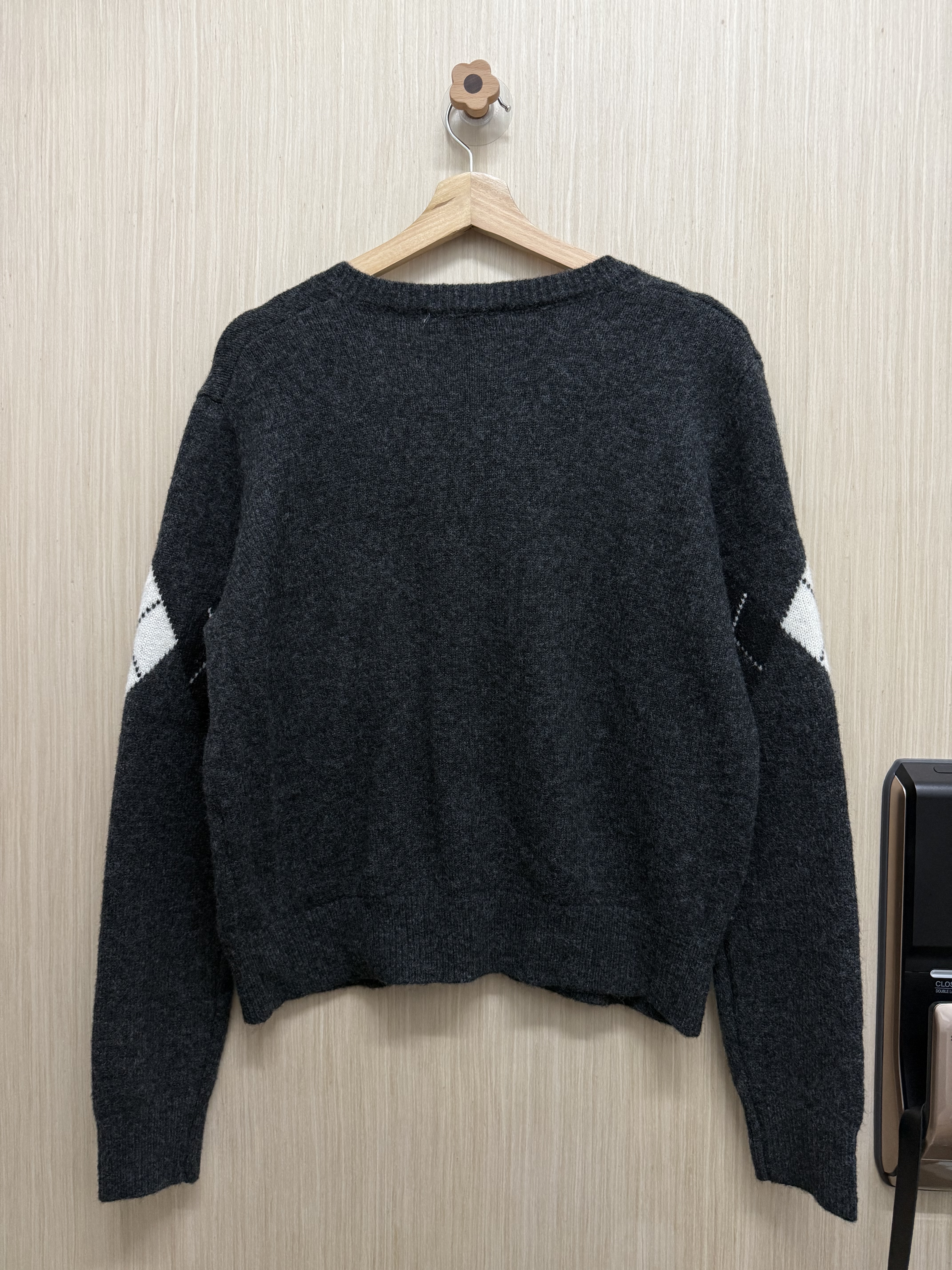 菱格冷外套（炭灰色）