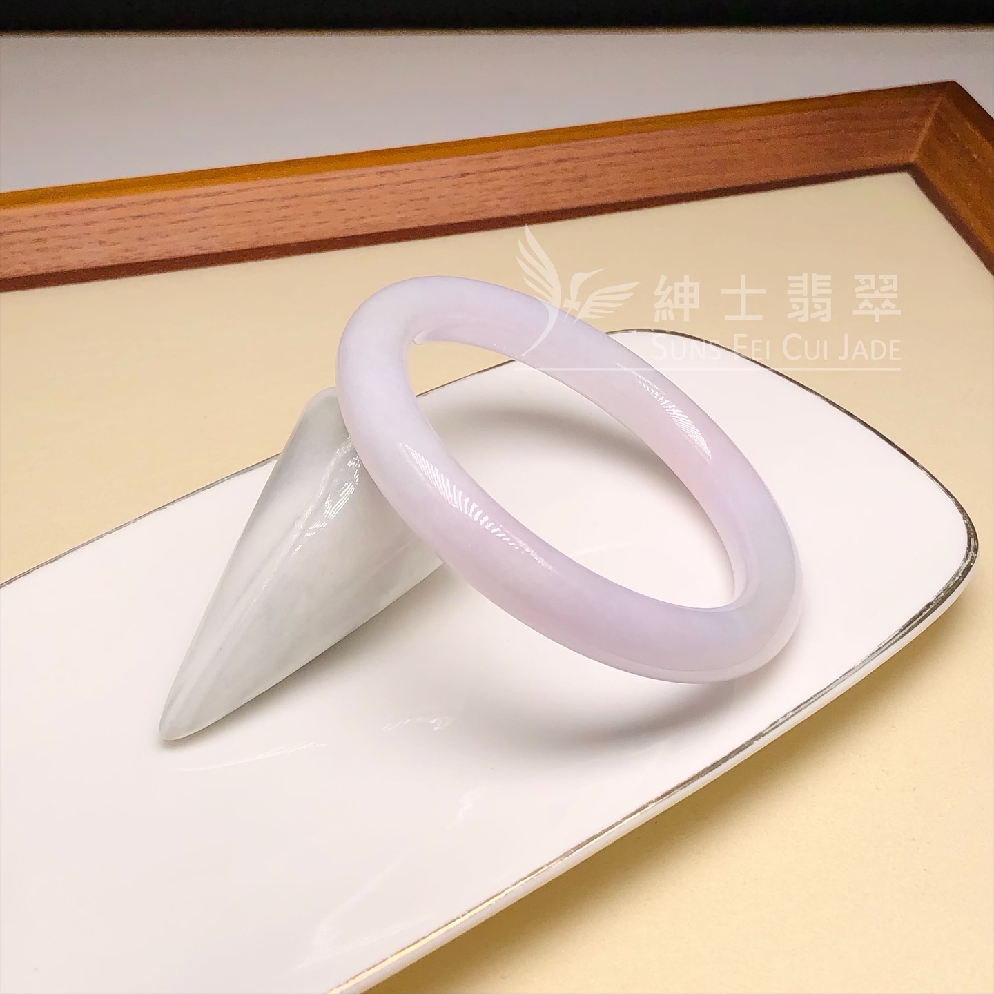 木那粉紫圓鐲54.7mm