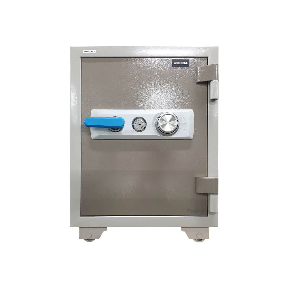 UCHIDA UBO-105CD Fire Resistant Safe Box with Envelope Slot (Dial Lock)_105kg
