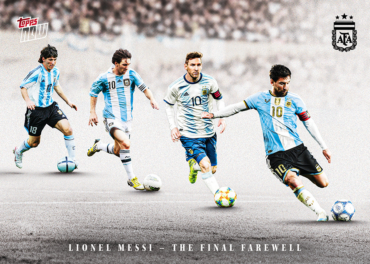 Lionel Messi - 2026 Argentina Topps NOW® Final Farewell 原封紀念包【團購】
