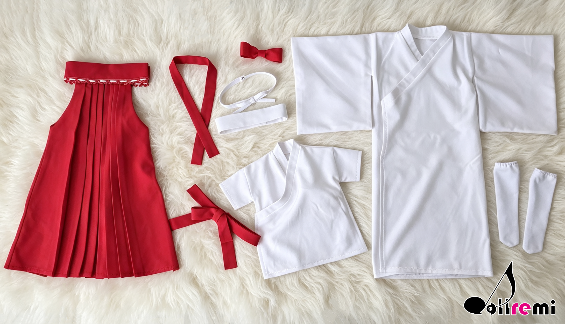 【dollremi】(P024) 巫女服裝 Shrine Maidens Costume