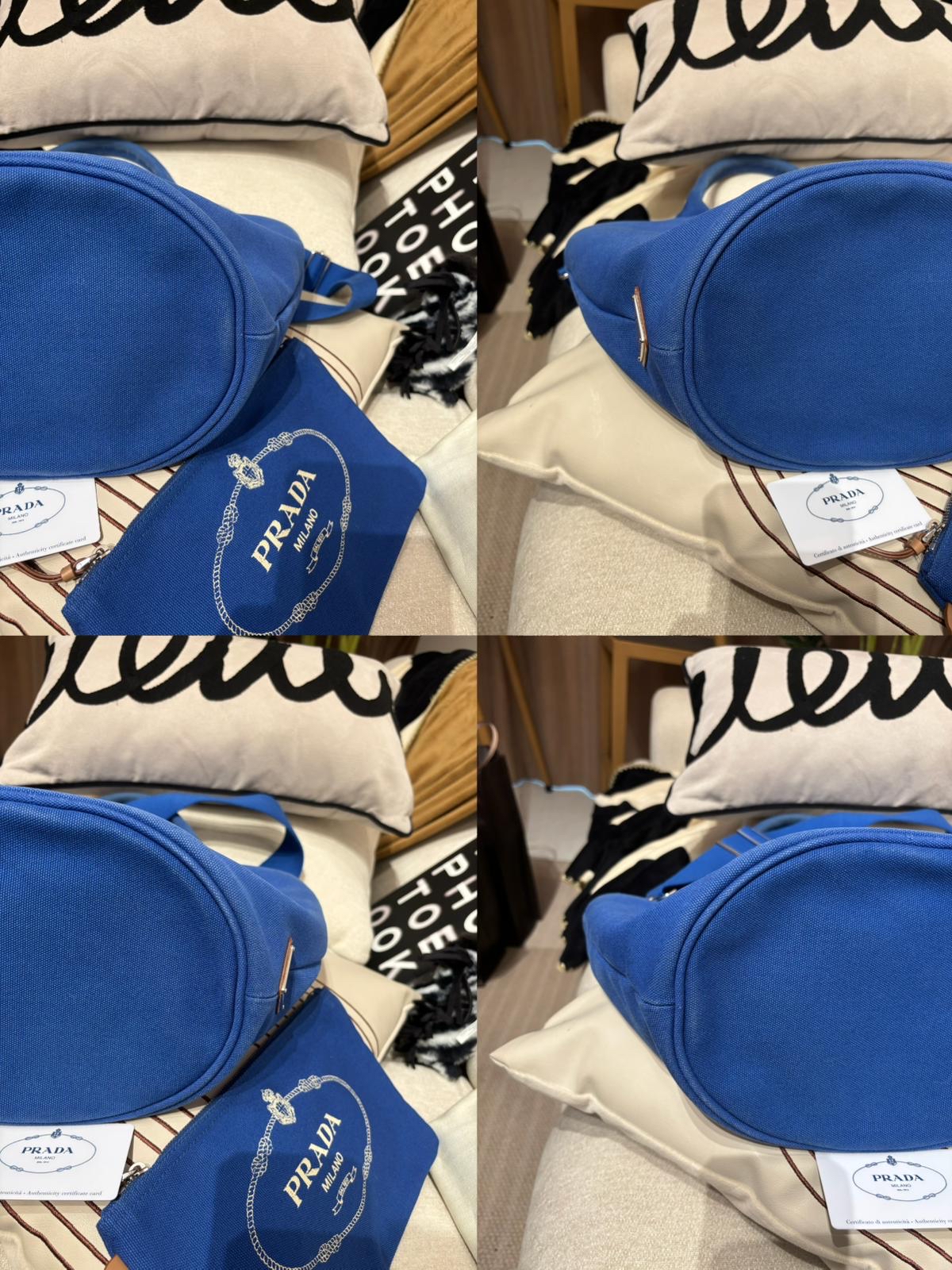 Prada 2way bag Canvas 100%Authentic,95%new