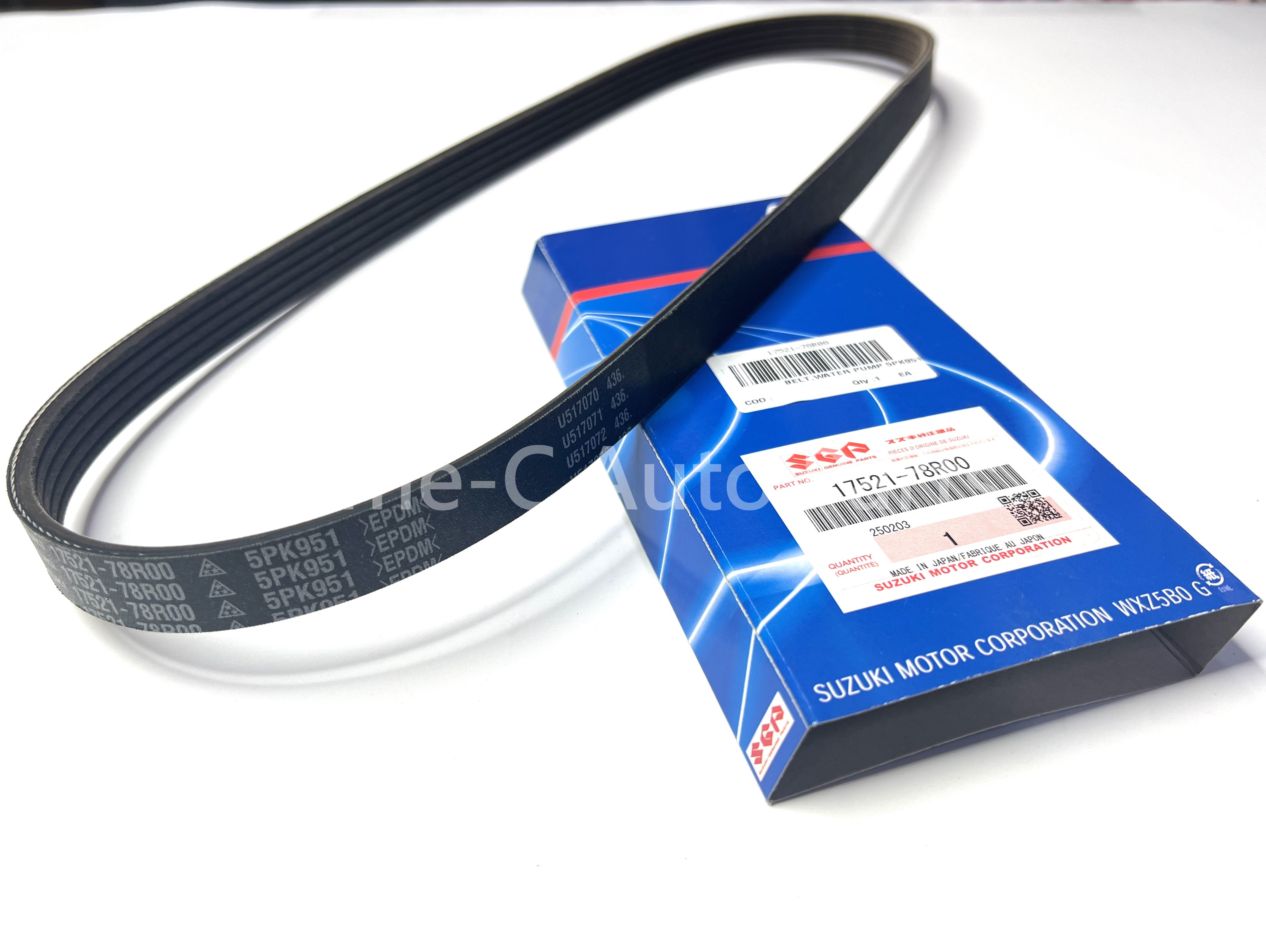 皮帶 17521-78R00 - Suzuki Solio