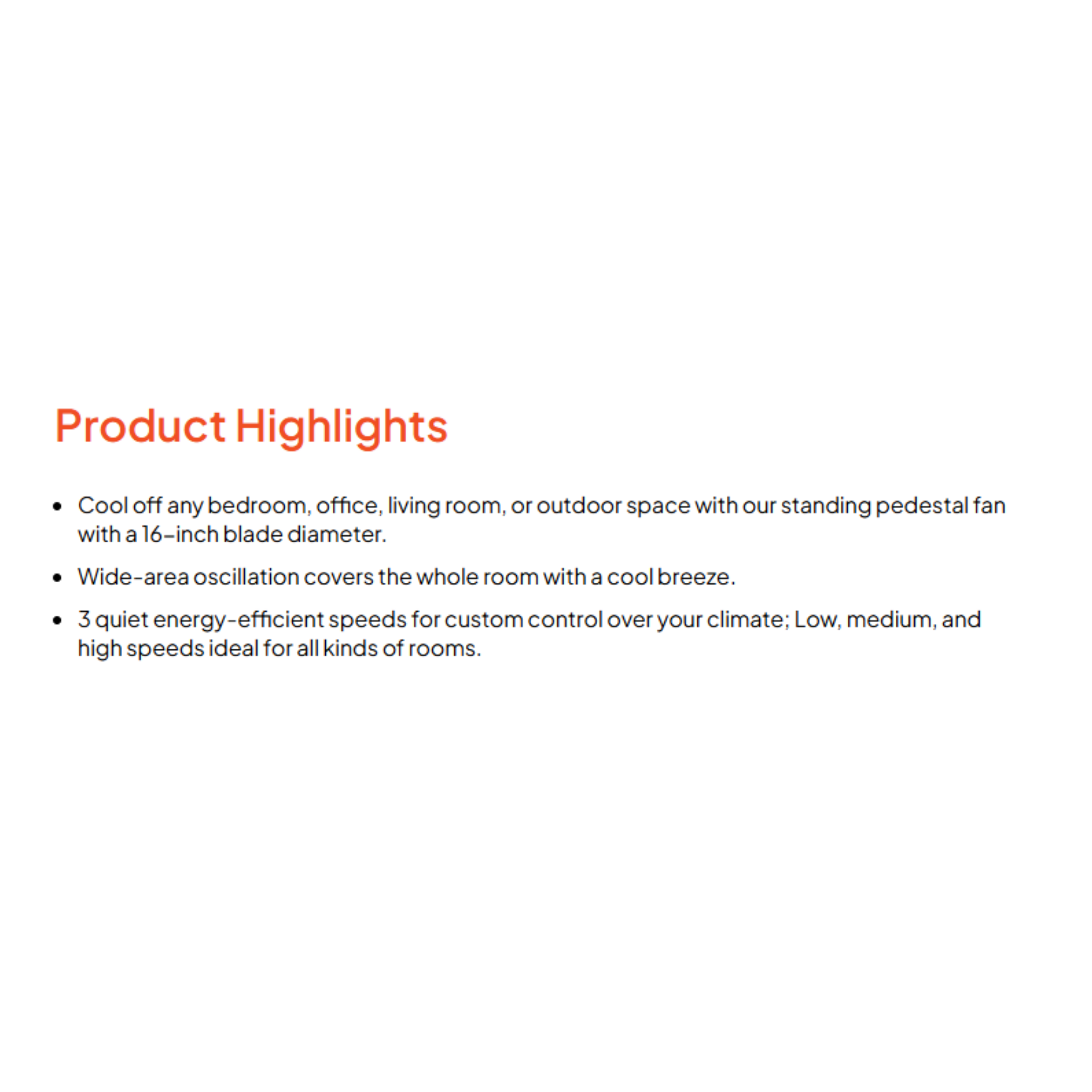 Russell Taylors 16" Stand Fan (SF5)