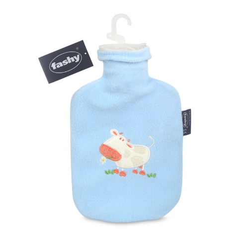 6505/0.8L德國FASHY小童絨面暖水袋