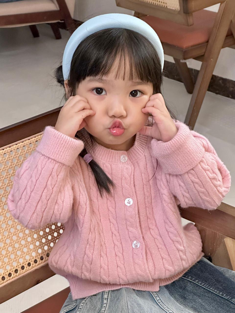 B0040 PL 麻花羊駝絨外套