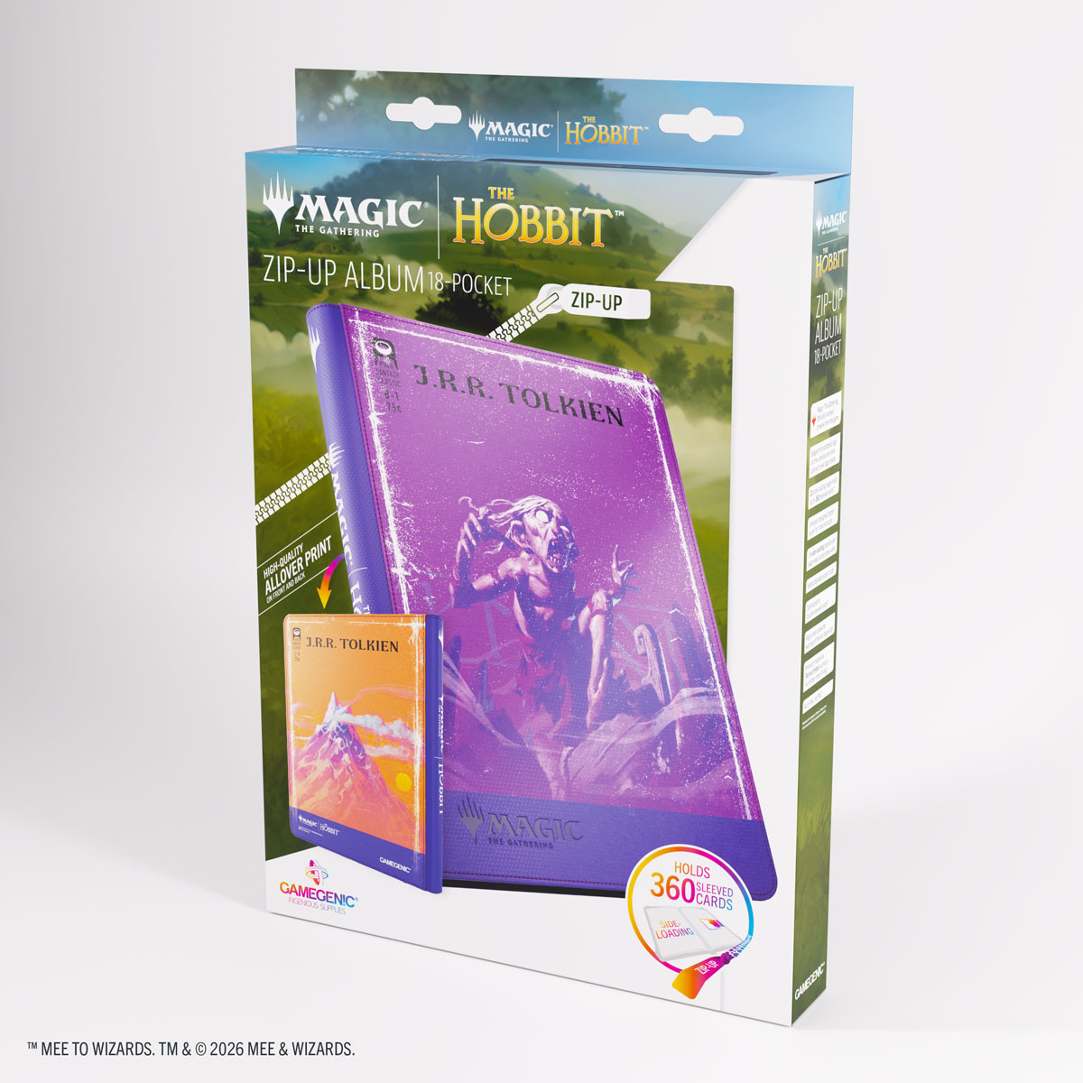 The Hobbit Zip-Up Album 18-Pocket