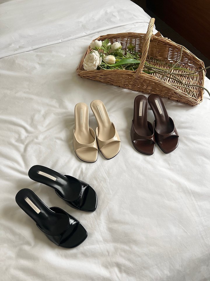 Open-toe Kitten Heels (3 colors)