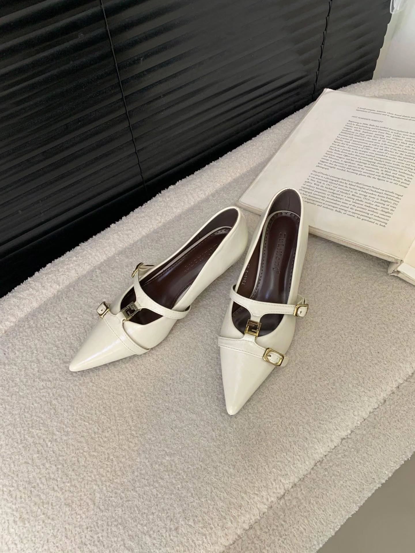 7388-2 法式气质玛丽珍高跟鞋🇨🇳