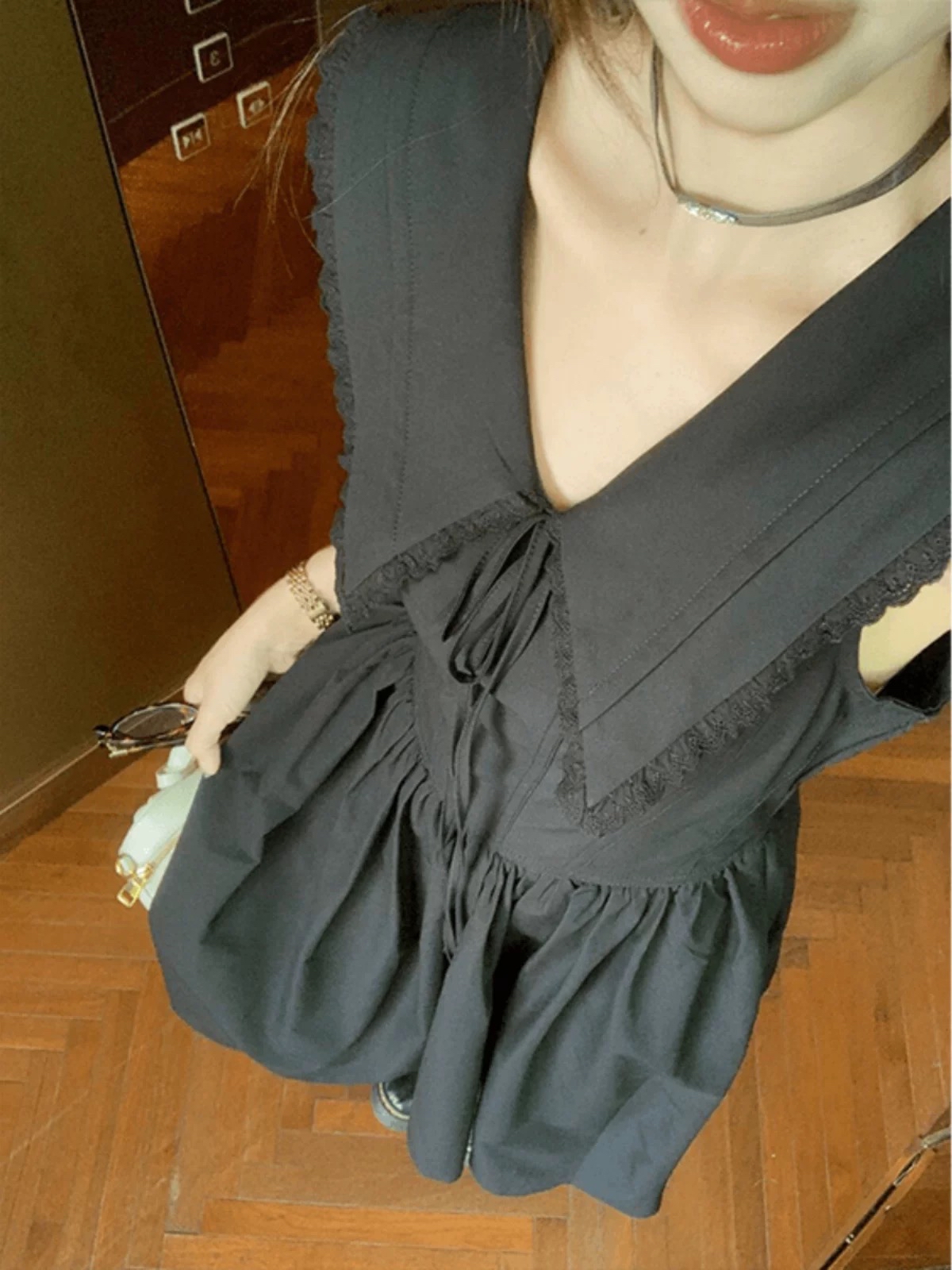 D10014法式气质裙