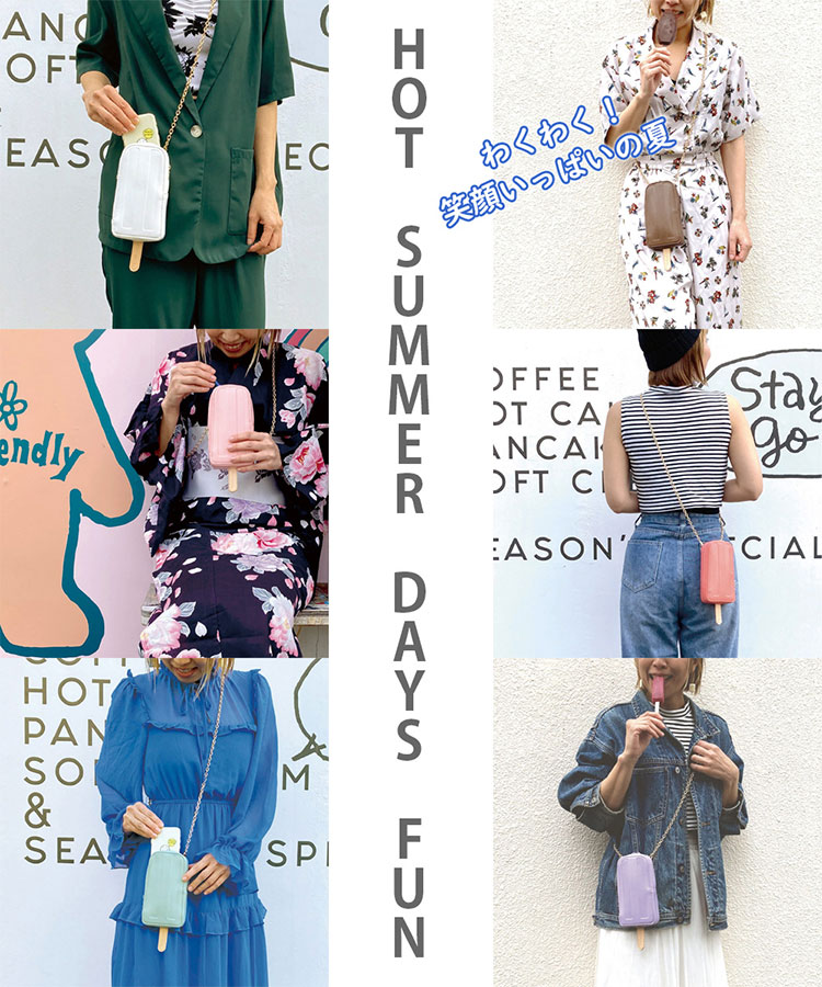 🆕【⭐訂購⭐】🌀 🇯🇵 日本直送 ROOTOTE 玩味冰條設計 單肩小物袋［8款選］🌀 [ELDD-0005][260501]