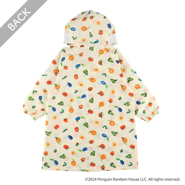 🇯🇵預訂 日本直送🇯🇵好餓的毛毛蟲滿印雨衣雨褸附收納袋