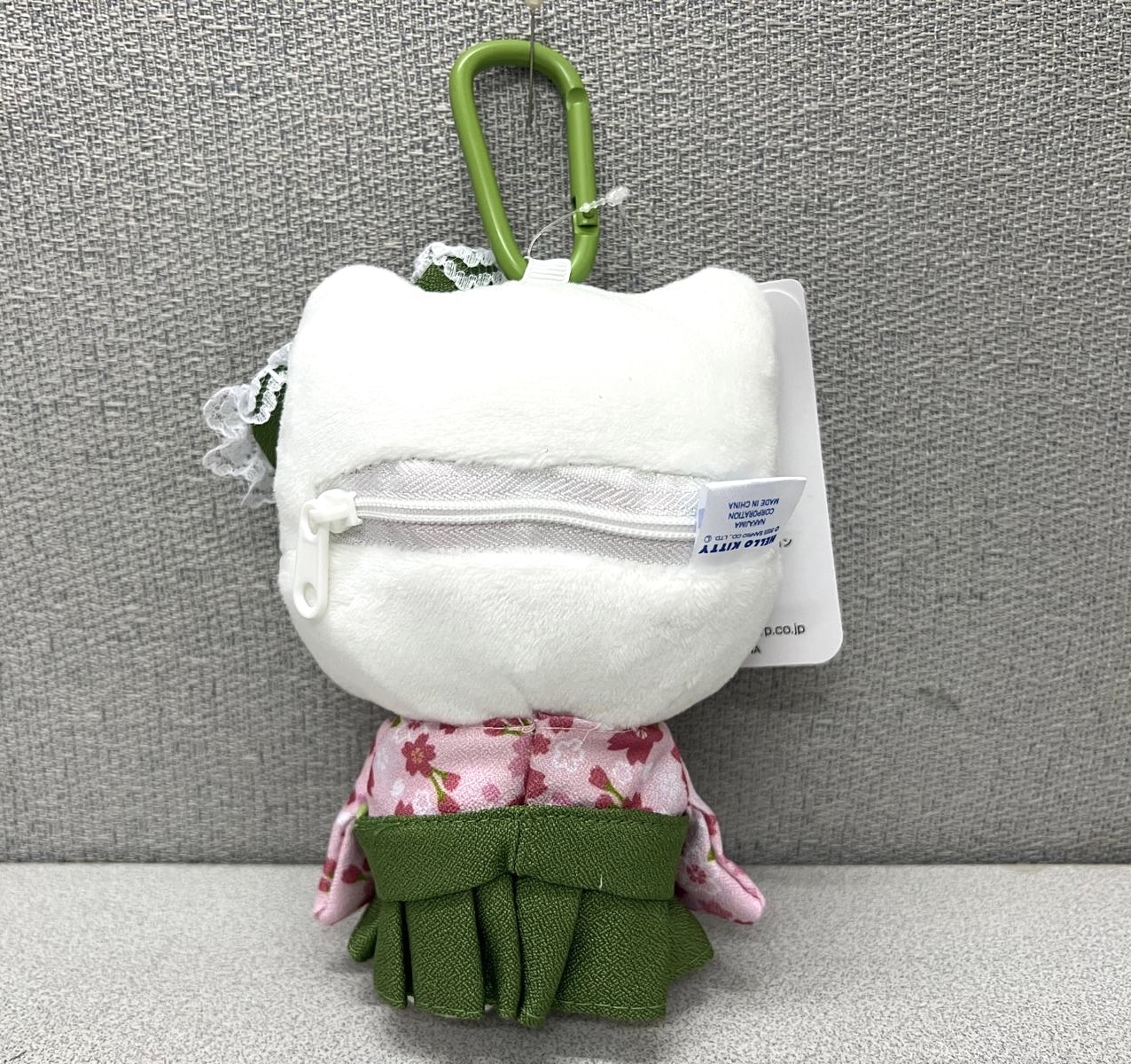 🎌日本直送🎌Sanrio 抹茶櫻花系列 公仔掛飾連背心環保袋