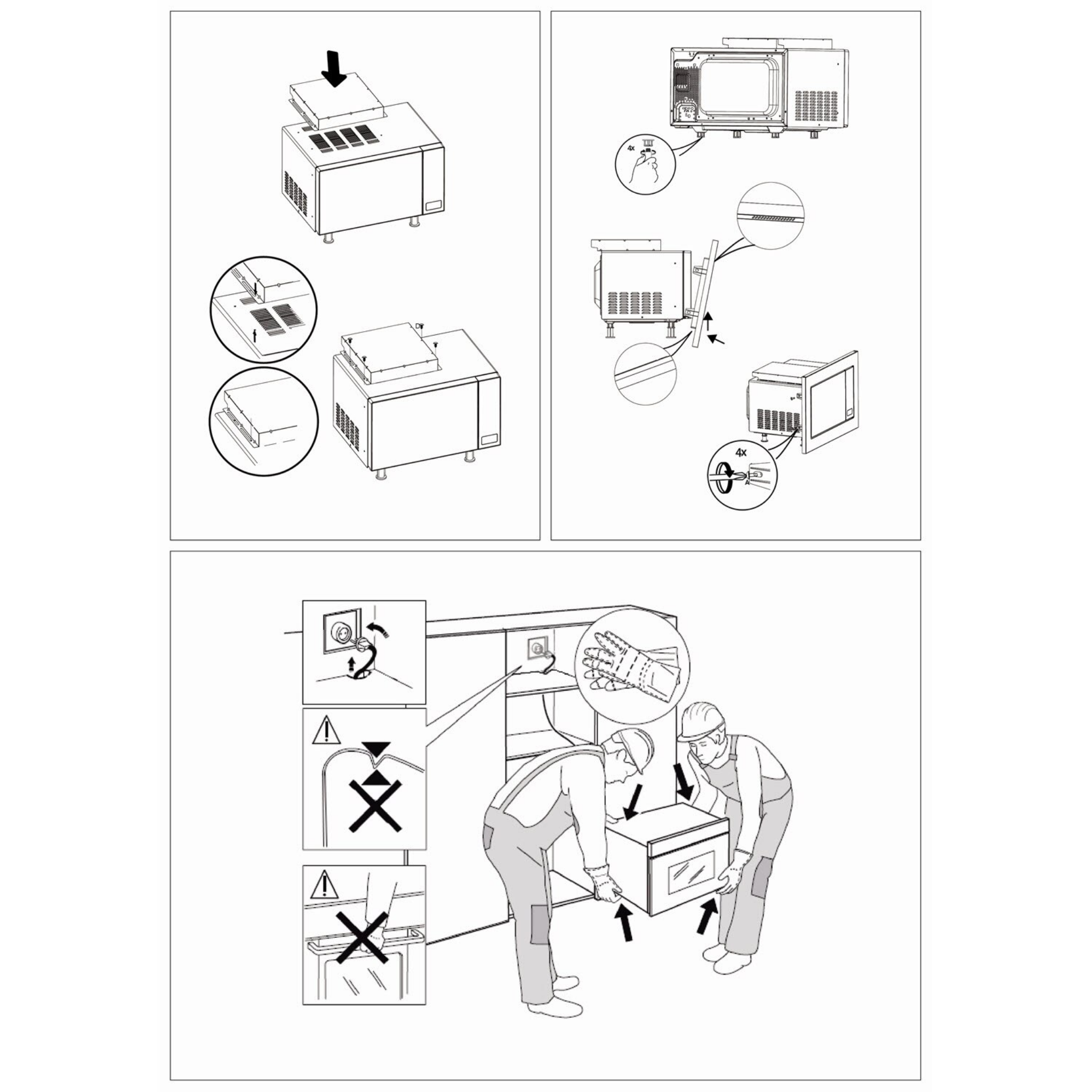 Electrolux 25L UltimateTaste 500 Built-in Microwave Oven (EMSB25XG)