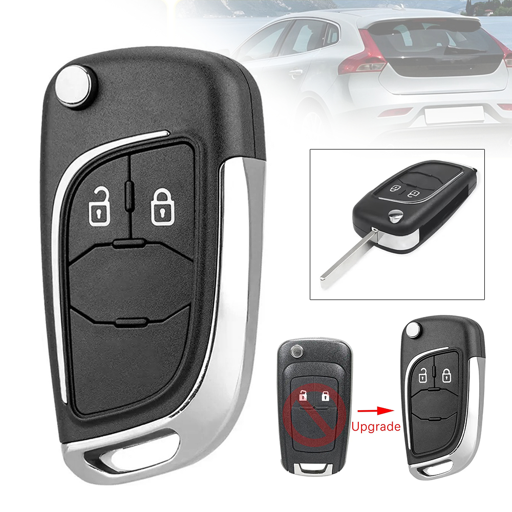 適用於別克 雪佛蘭折疊汽車鑰匙殼 別克 2鍵 UA0548