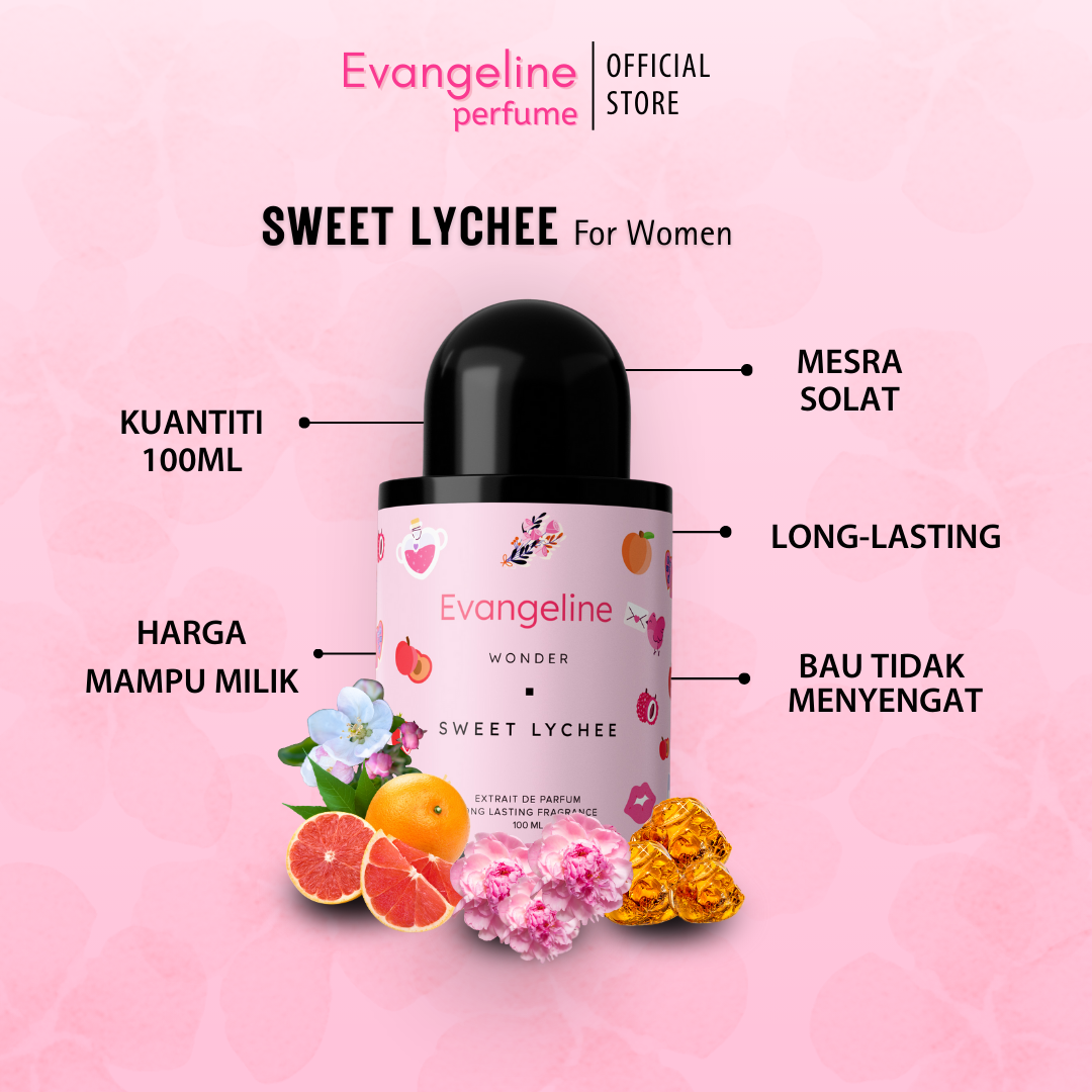 Evangeline Extrait - Sweet Lychee 100ml
