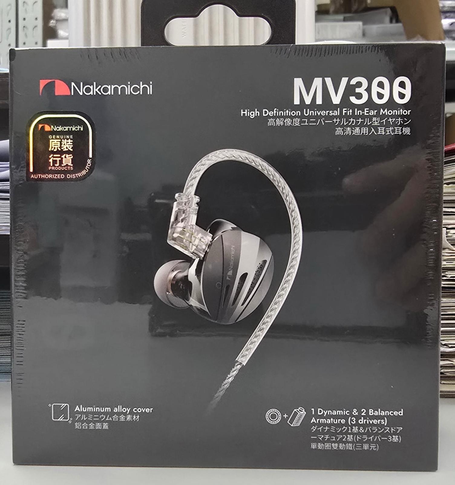 Nakamichi MV300 Triple driver In-Ear Monitor