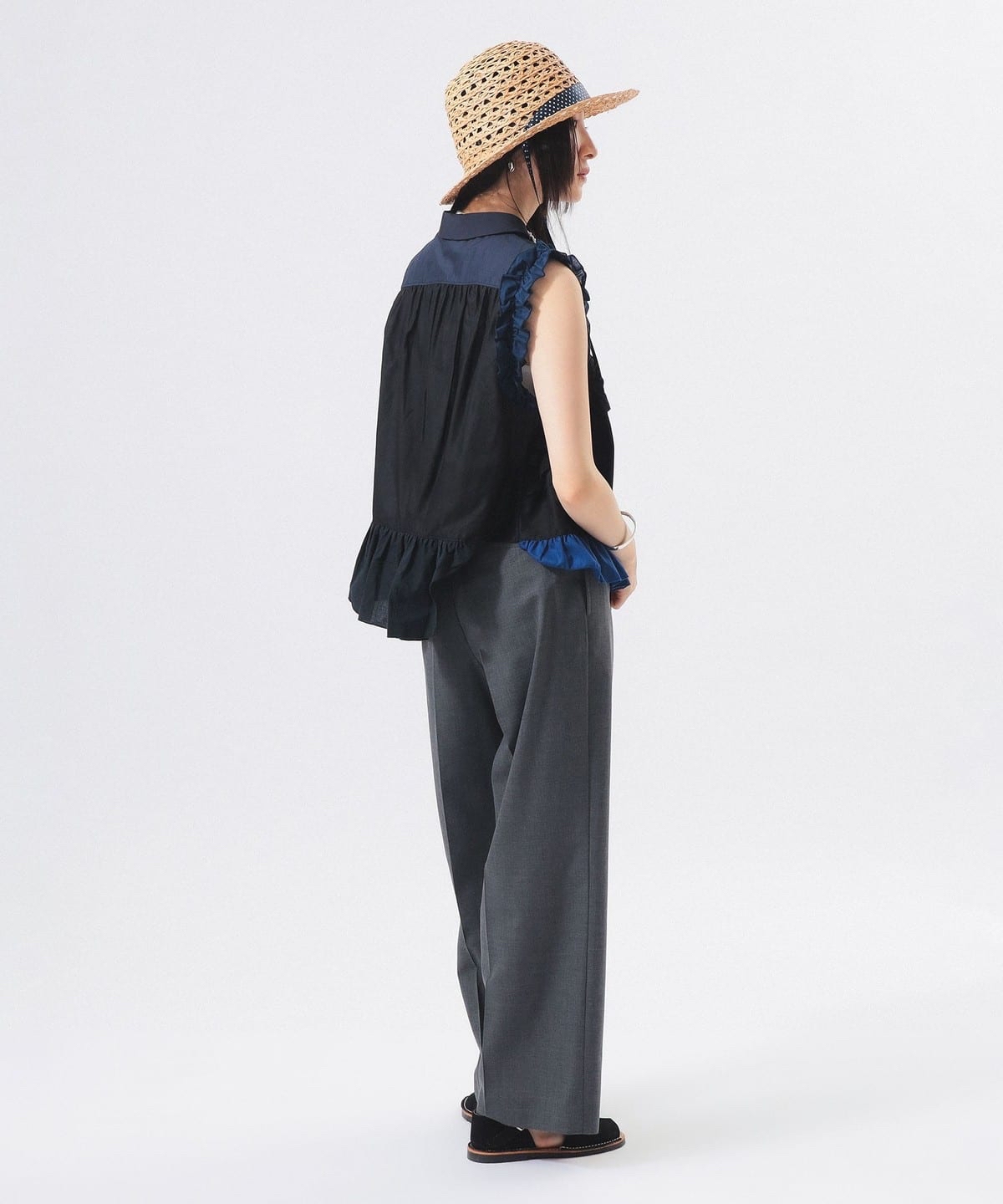 (日本製）TORI-TO x BEAMS JAPAN 拼款背心