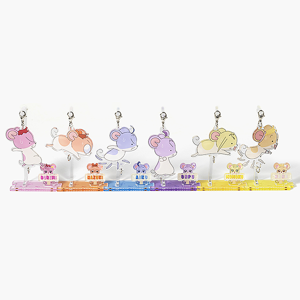 《Pre-Order》Hamster Swing Acrylic Charm｜小魔女DoReMi MAHO堂 (26D36-P)