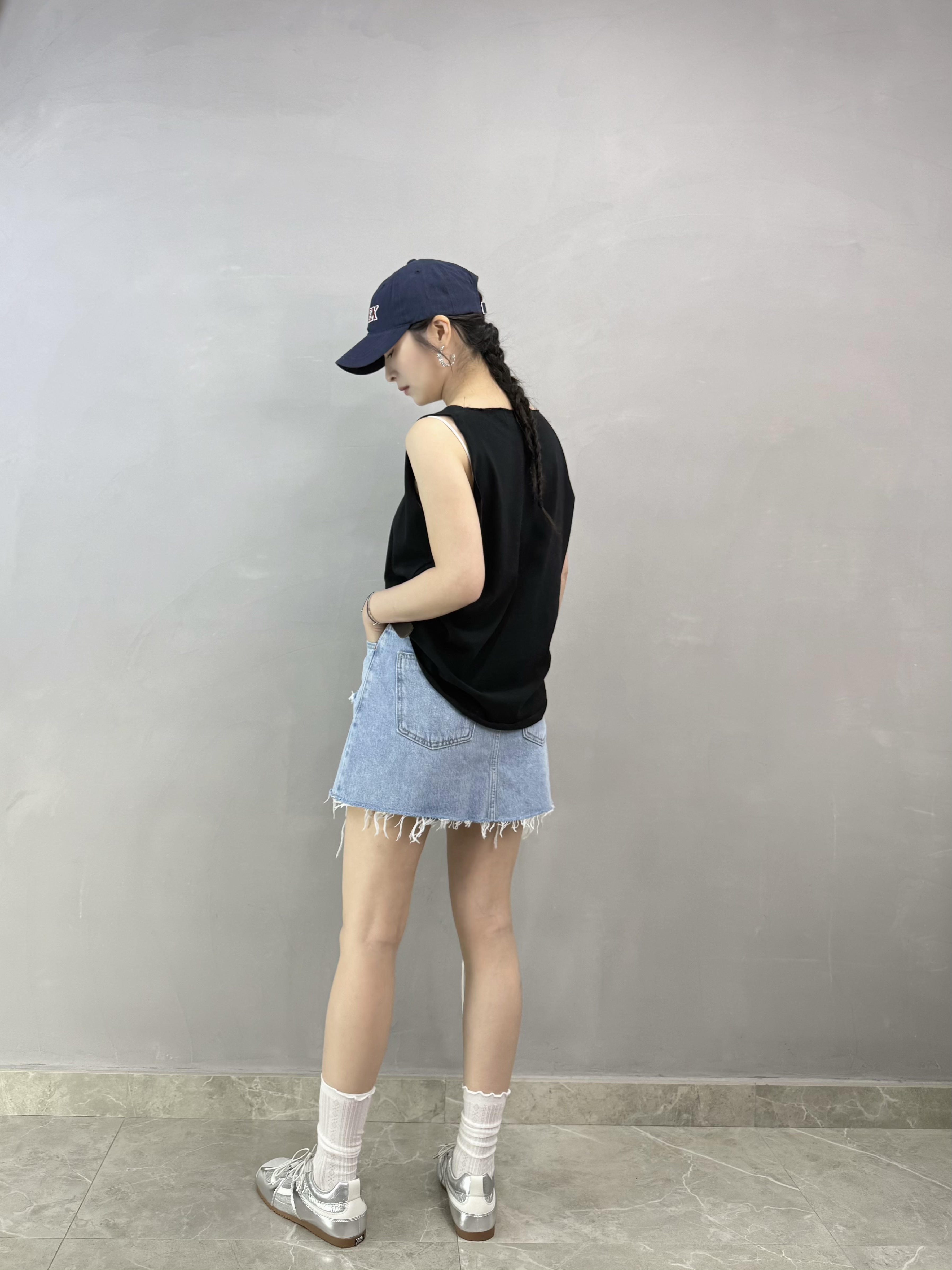 U80 薄通花堆堆襪