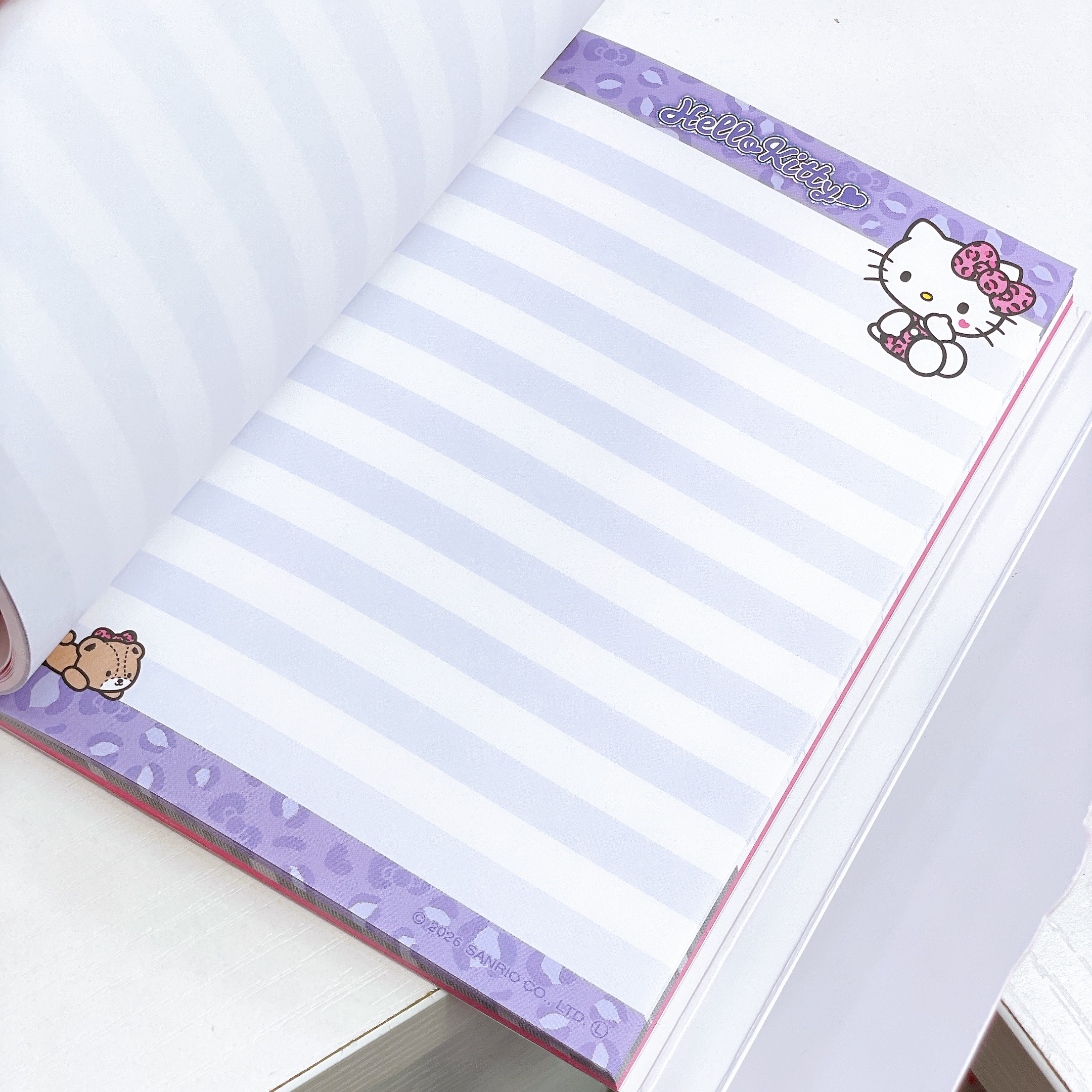 日本直送 Sanrio Hello Kitty Kuromi 豹紋系列文具產品
