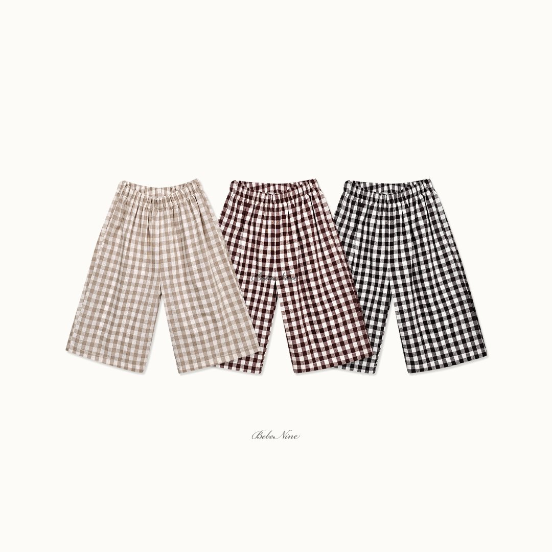 Bebenine Maple Check Pants