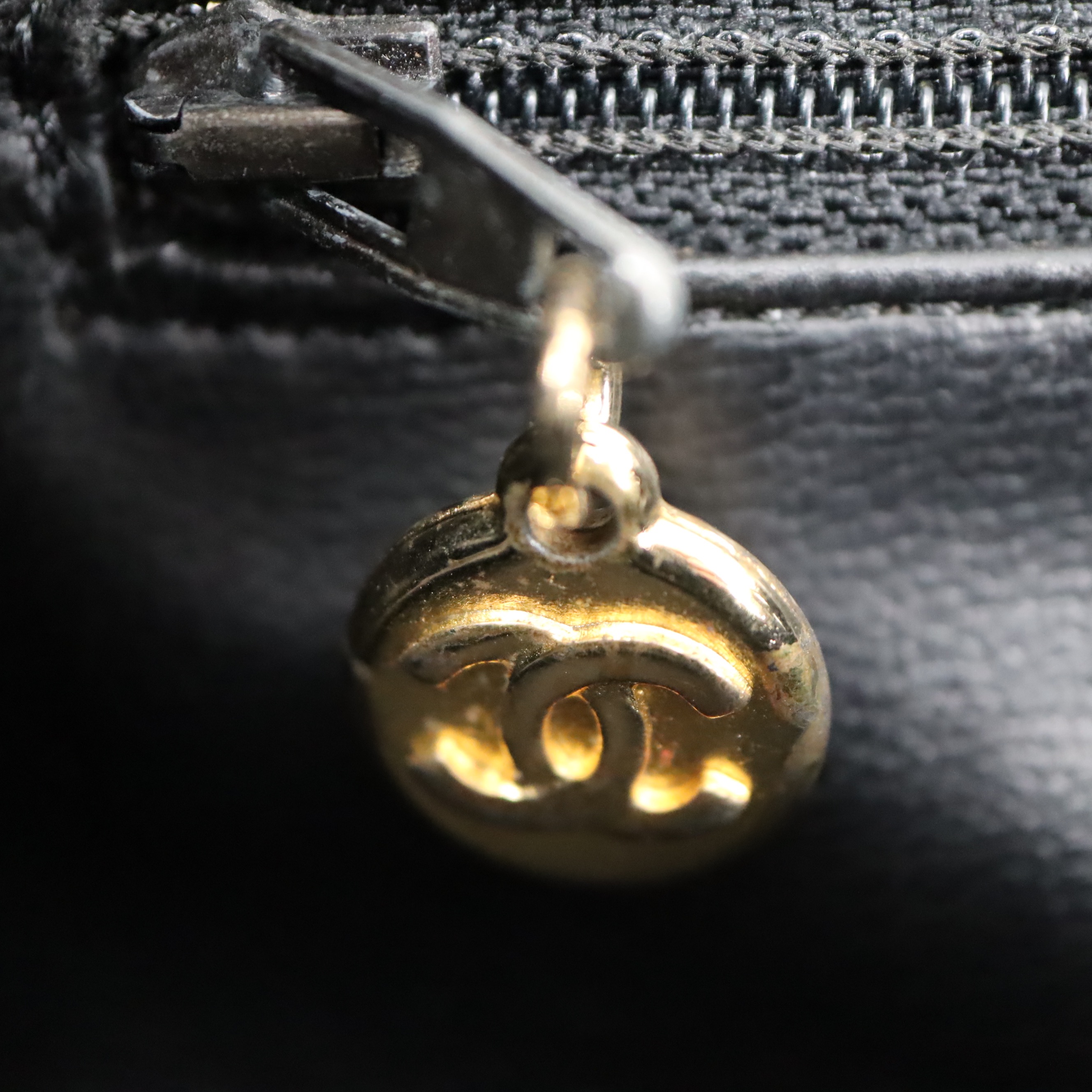 Chanel Coco Mark Lambskin Chain Bag